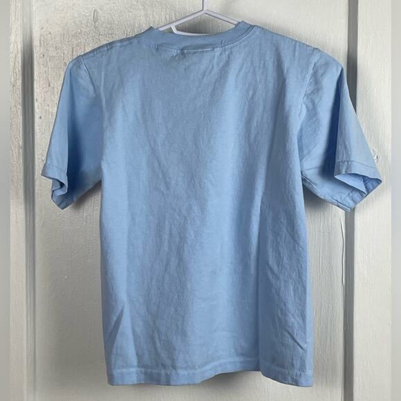 Y2K Vintage Paul Frank Polar Bear baby blue t-shirt 90s graphic tee Kidcore twee - Picture 2 of 6